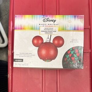Disney Magic Holiday Red Mickey Ornament
